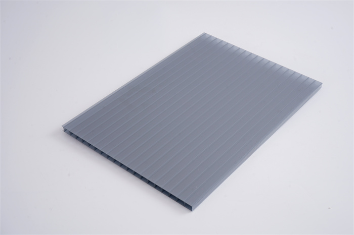 灰色中空阳光板